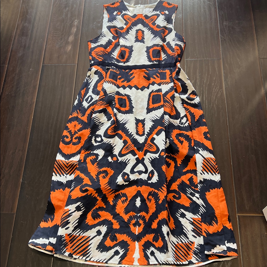 Lk Bennett Andrea Print Dress, Size 12